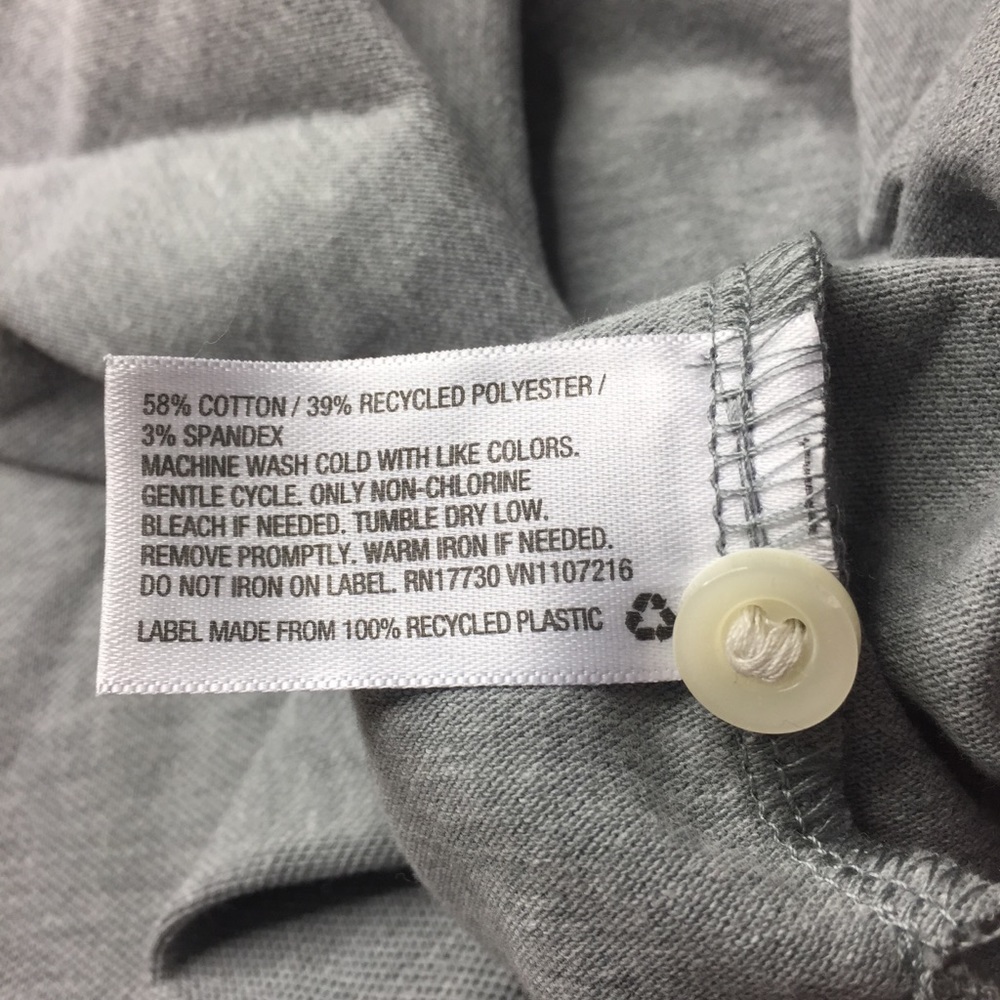 NWT Goodfellow Polo Shirt Grey Men S XL - Picture 7 of 10